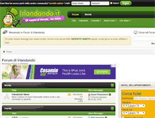 Tablet Screenshot of forum.irlandando.it